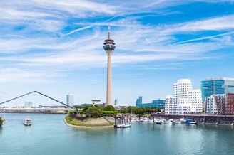 Ansicht von Düsseldorf